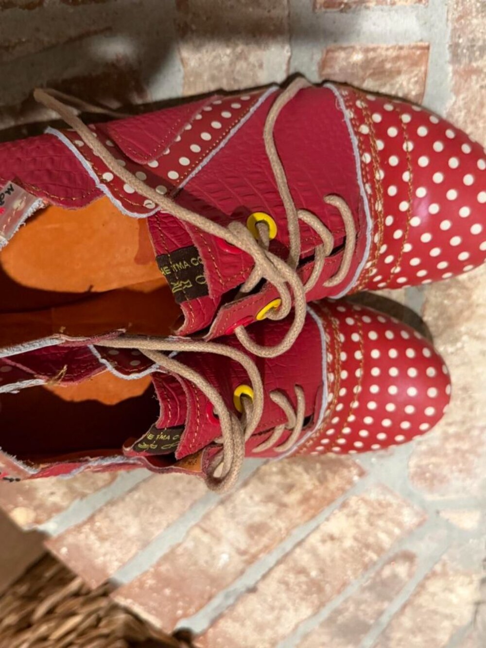 TMA Retro Polka Dot Booties - Picture 8 of 8